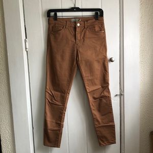 Topshop Leigh Tan Jean leggings